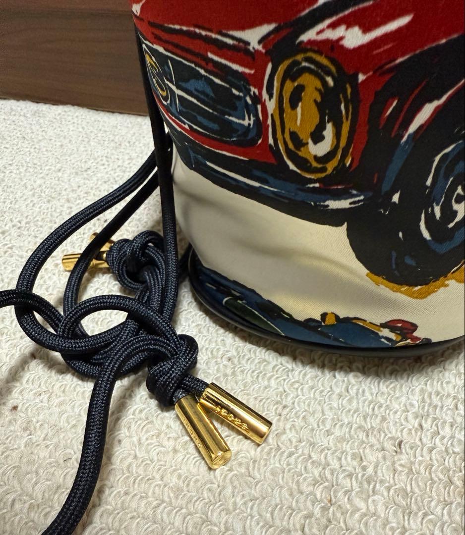 sacai★サカイ★巾着バッグ★25SS★Car Race Print