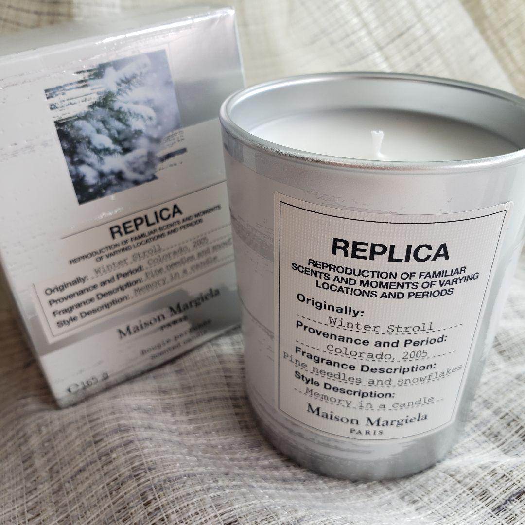 REPLICA Winter Stroll アロマキャンドル165g.
