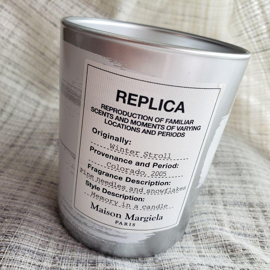 REPLICA Winter Stroll アロマキャンドル165g.