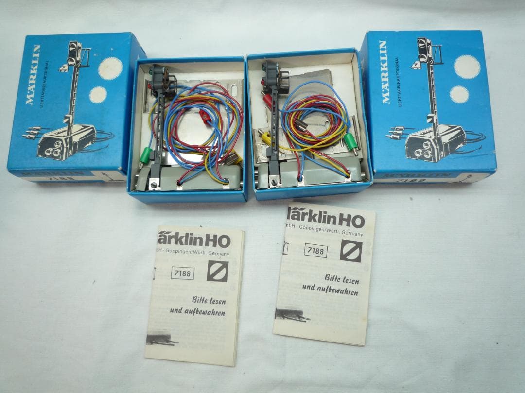 Märklin HOゲージ 信号機セット 5113 7188 7039 7040