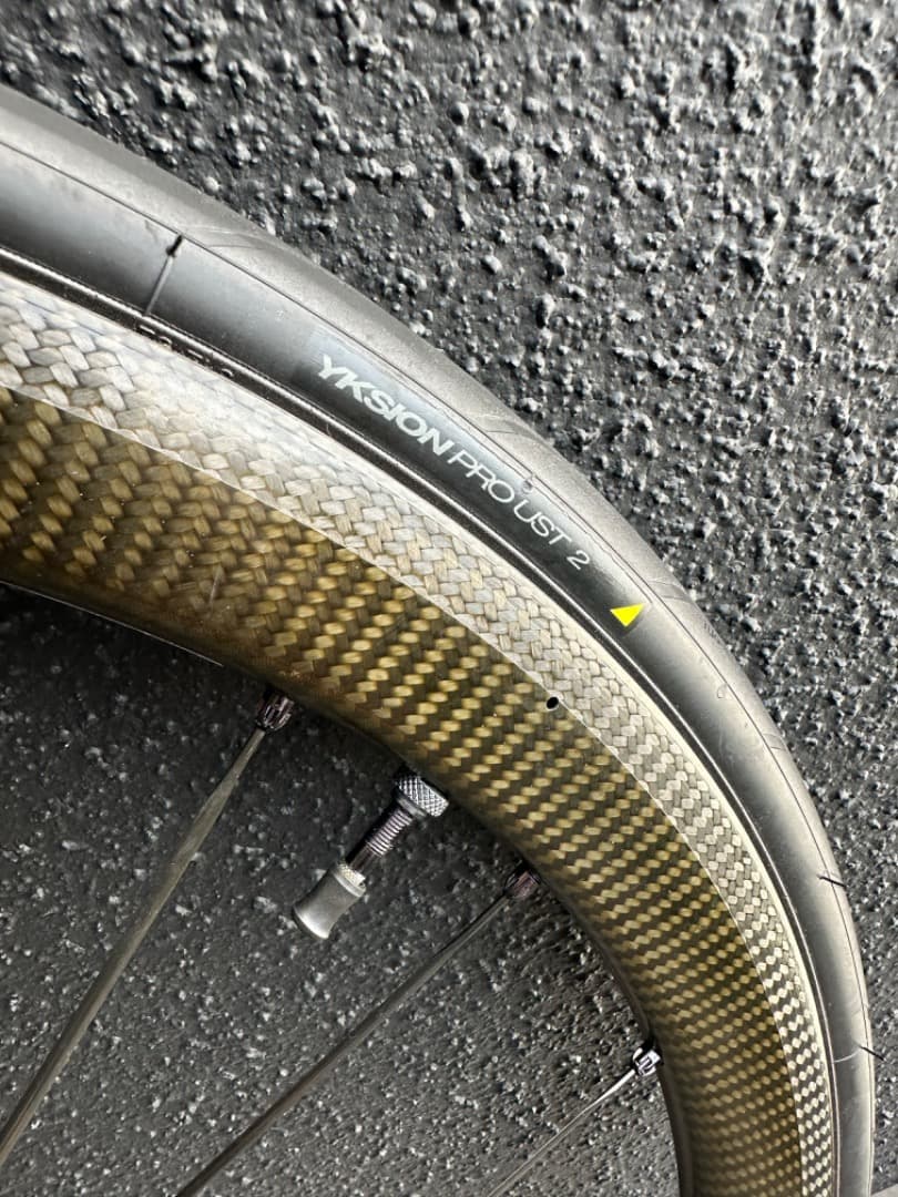 【USED】MAVIC COSMIC SLR 40 UST（リムブレーキ用）