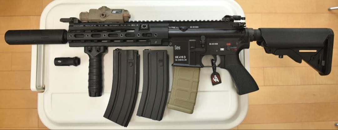 次世代電動ガン　HK416 デルタカスタム ブラック