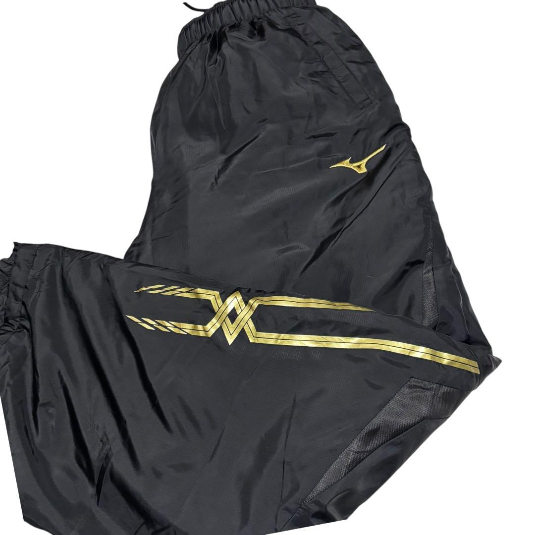 Mizuno ブレスサーモ 中綿ウォーマー 上下セット 防寒 2XL/XL