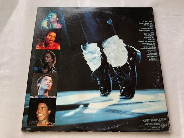 ジャクソンズ ライブ LP 2枚組 マイケル・ジャクソン d712y77