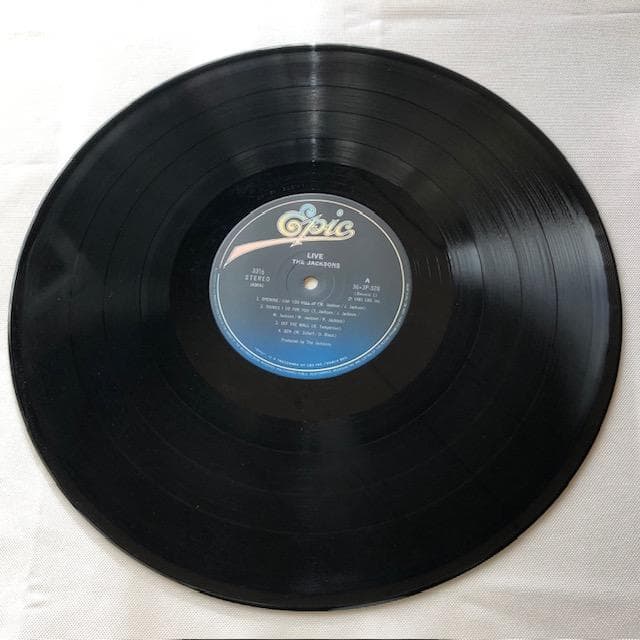 ジャクソンズ ライブ LP 2枚組 マイケル・ジャクソン d712y77