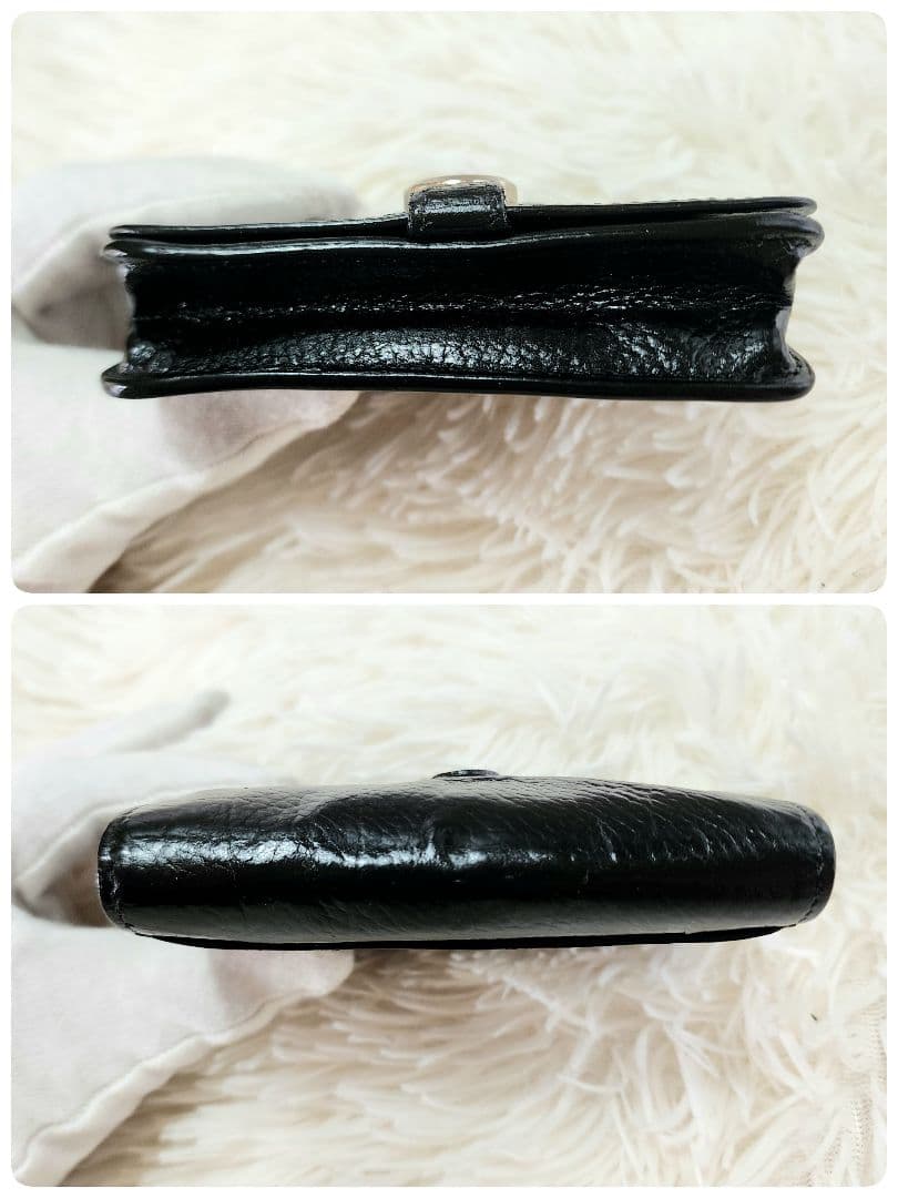 エルメス　HERMES ドゴン　カードケース　名刺入れ　財布　小銭入れ　ブラック