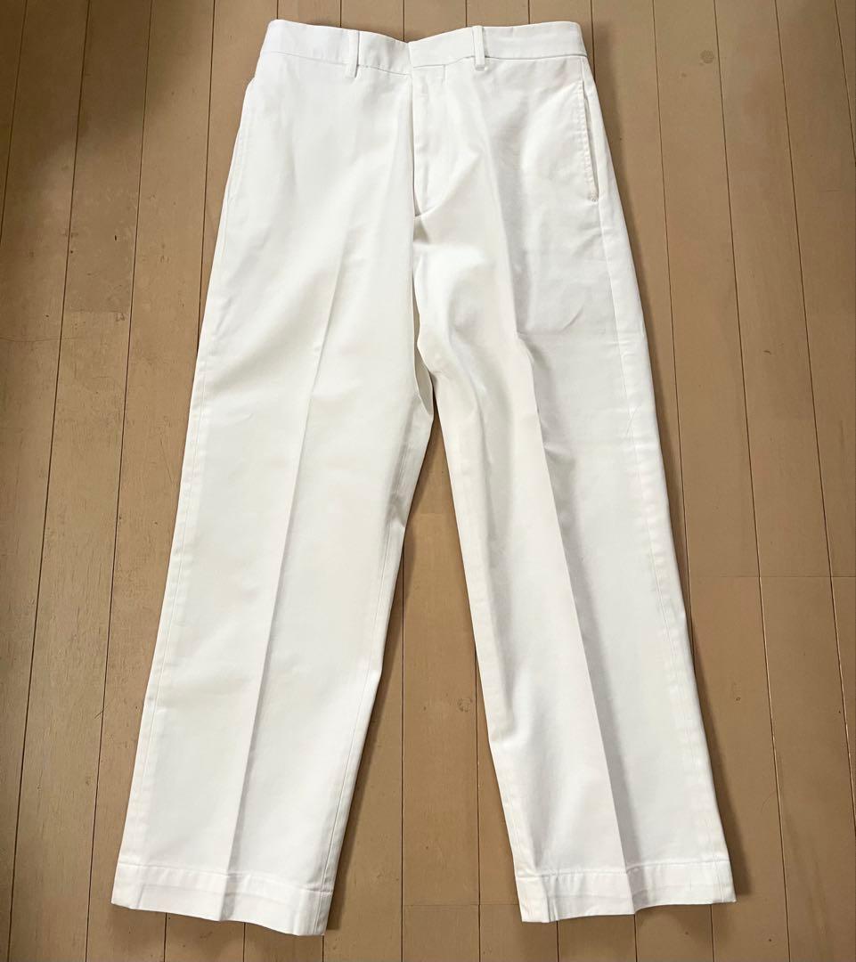 カ*丼様 Berwich ノープリーツワイドパンツ　lucano　44