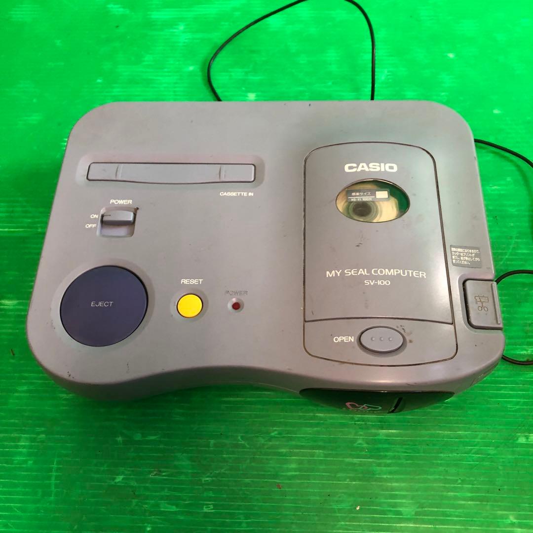 CASIO MY SEAL COMPUTER SV-100 LOOPY ジャンク