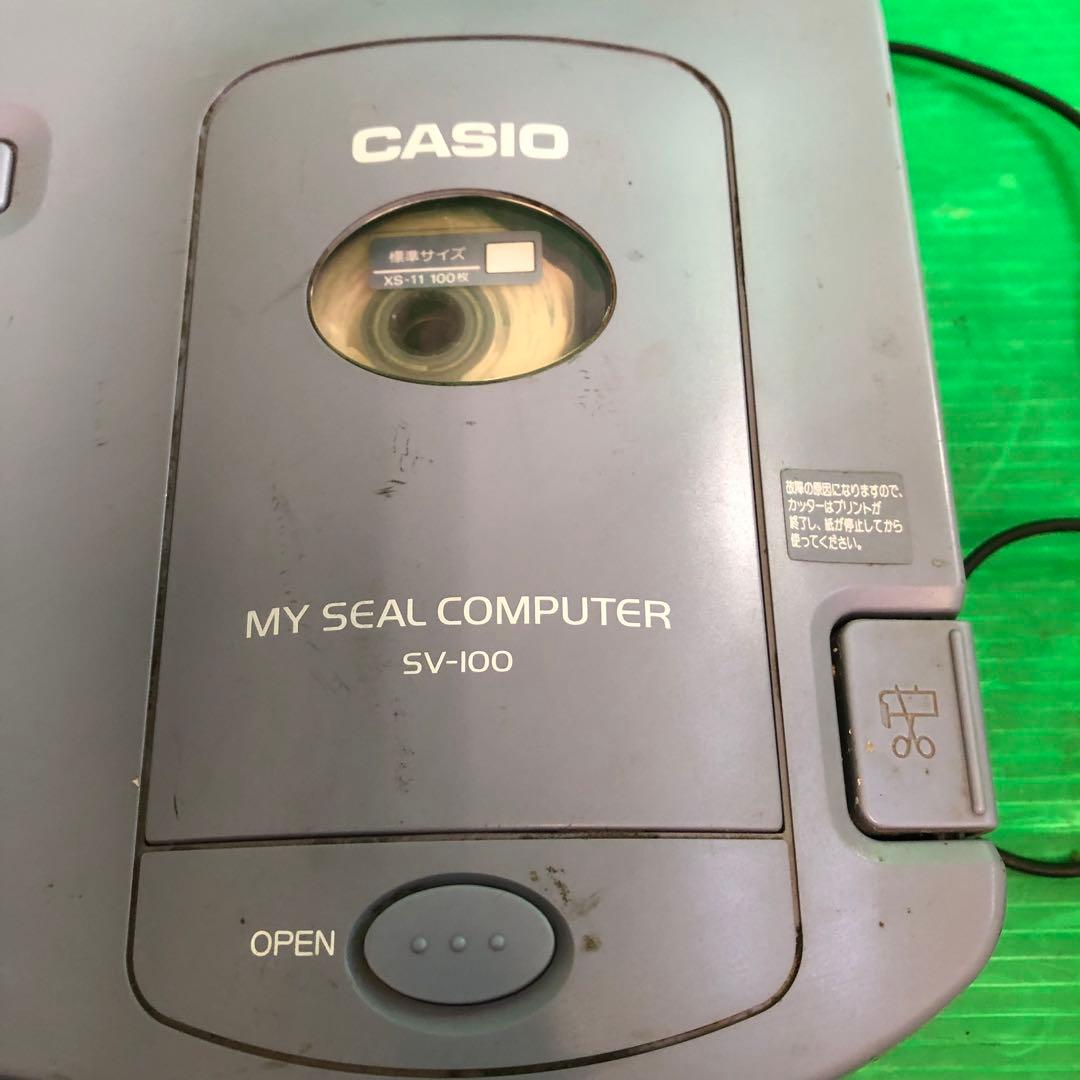 CASIO MY SEAL COMPUTER SV-100 LOOPY ジャンク