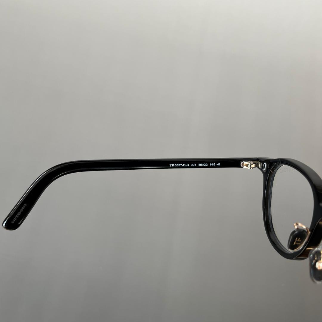 トムフォード メガネ アジアンフィット ボストン ブラック 黒 スタイリッシュ