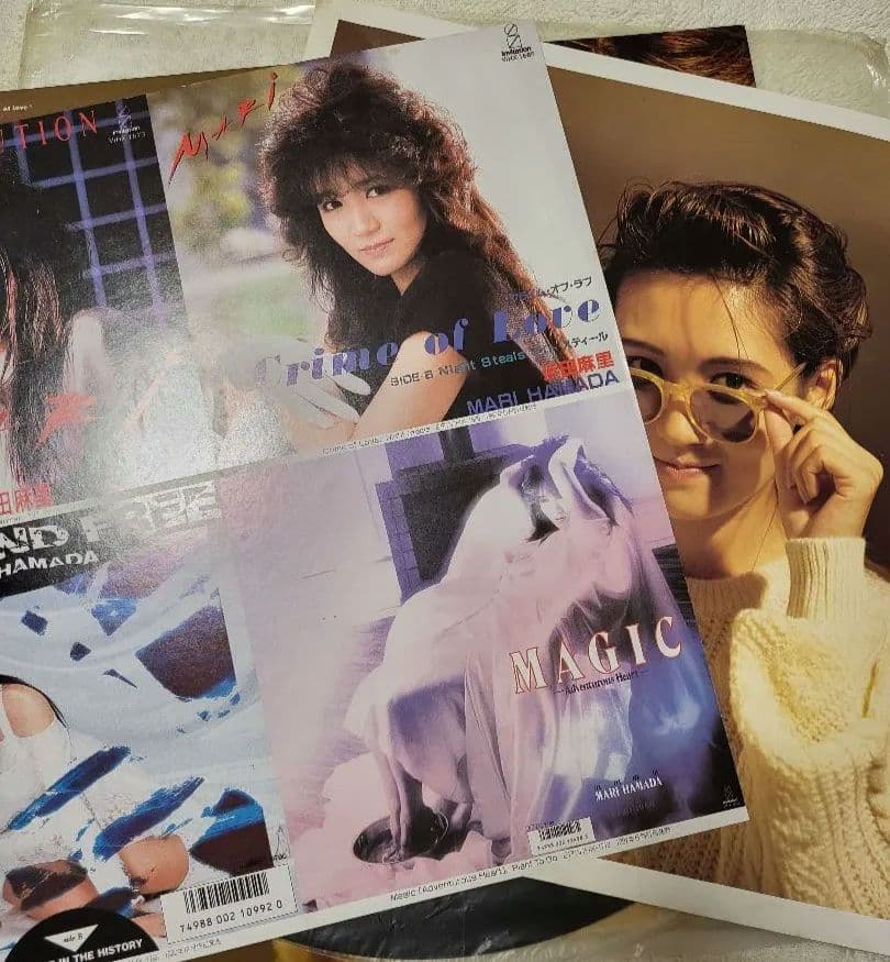 Hamada Mari HEART and SOUL レコード 浜田麻里