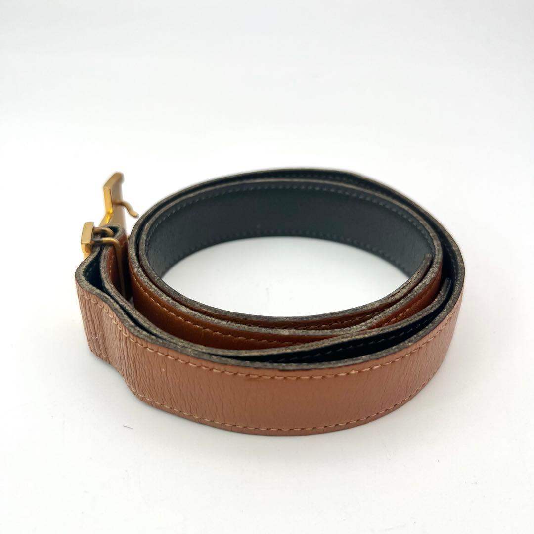 エルメス　Hロゴ　コンスタンス　ベルト　ゴールド　ブラック　キャメル　レディース