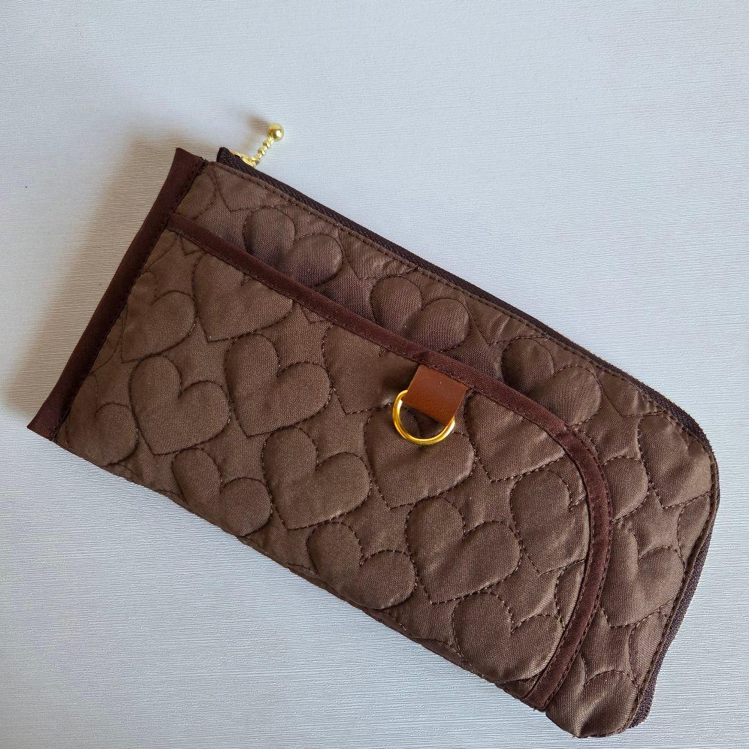 らてさら☆らぐどーる様　マチ広トートバッグ　L字ファスナー長財布