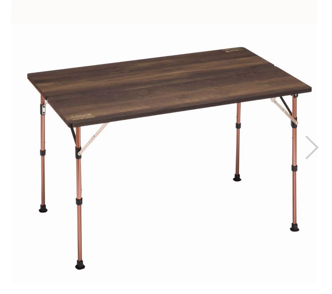 【美品】Coleman バタフライテーブル120 室内利用のみ ケース付き