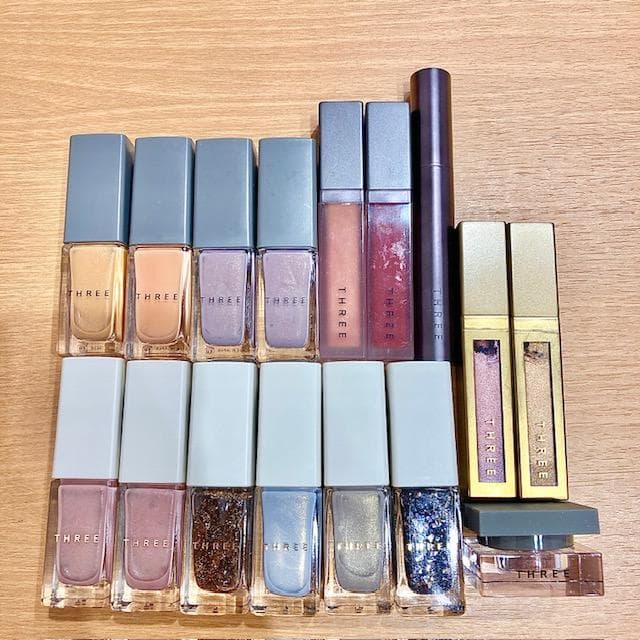 THREE　スリー（ネイル・リップ・アイシャドウ・マスカラ）