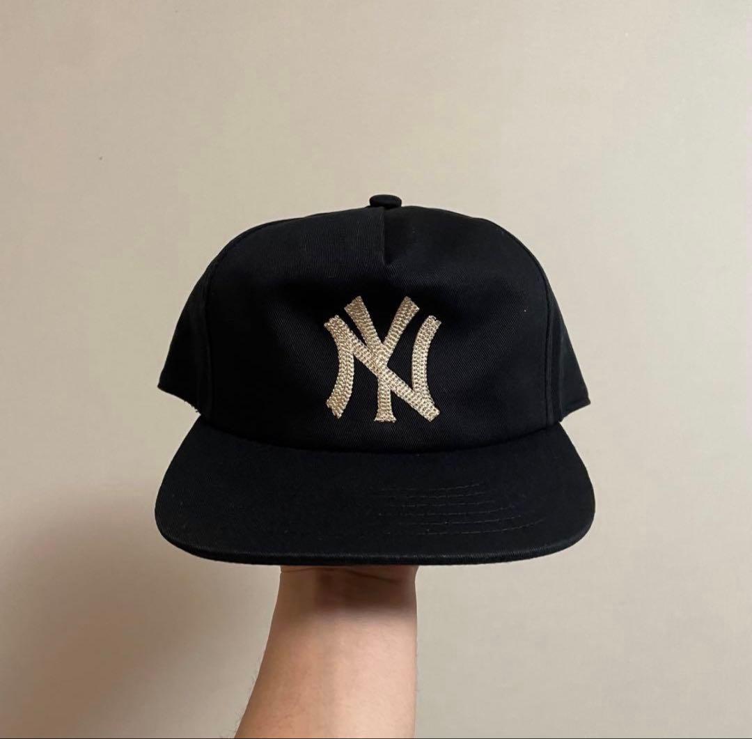 MONDAYSUCK マンデーサック ヤンキース キャップ ブラック