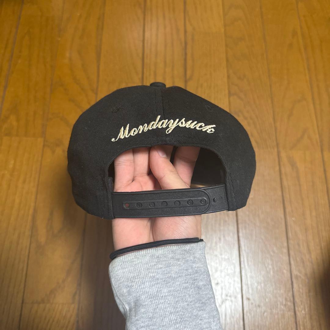 MONDAYSUCK マンデーサック ヤンキース キャップ ブラック