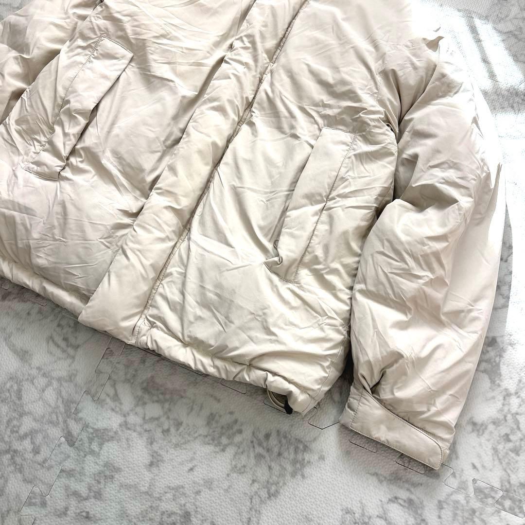 フォークアンドスプーン SORONA スタンドカラーブルゾン アイボリー