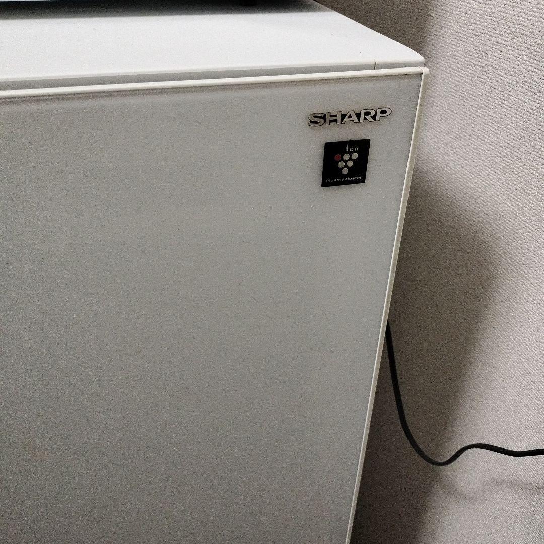 ☆お値下美品☆お洒落フロント面ガラス天板☆SHARP冷蔵庫 SJ-GD14F-W