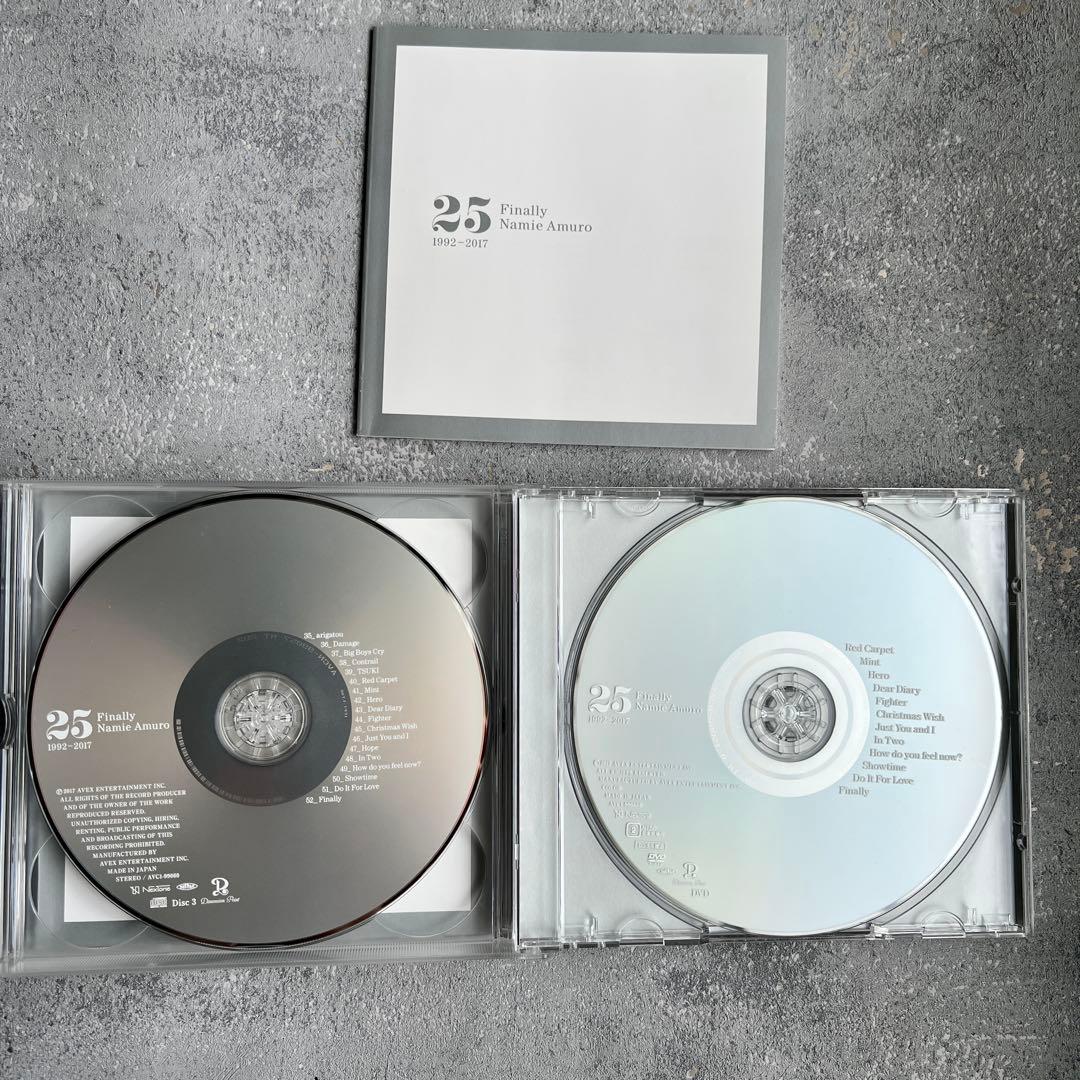 〈FC限定〉安室奈美恵 Finally アルバムCD3枚+DVD1枚(名入り)