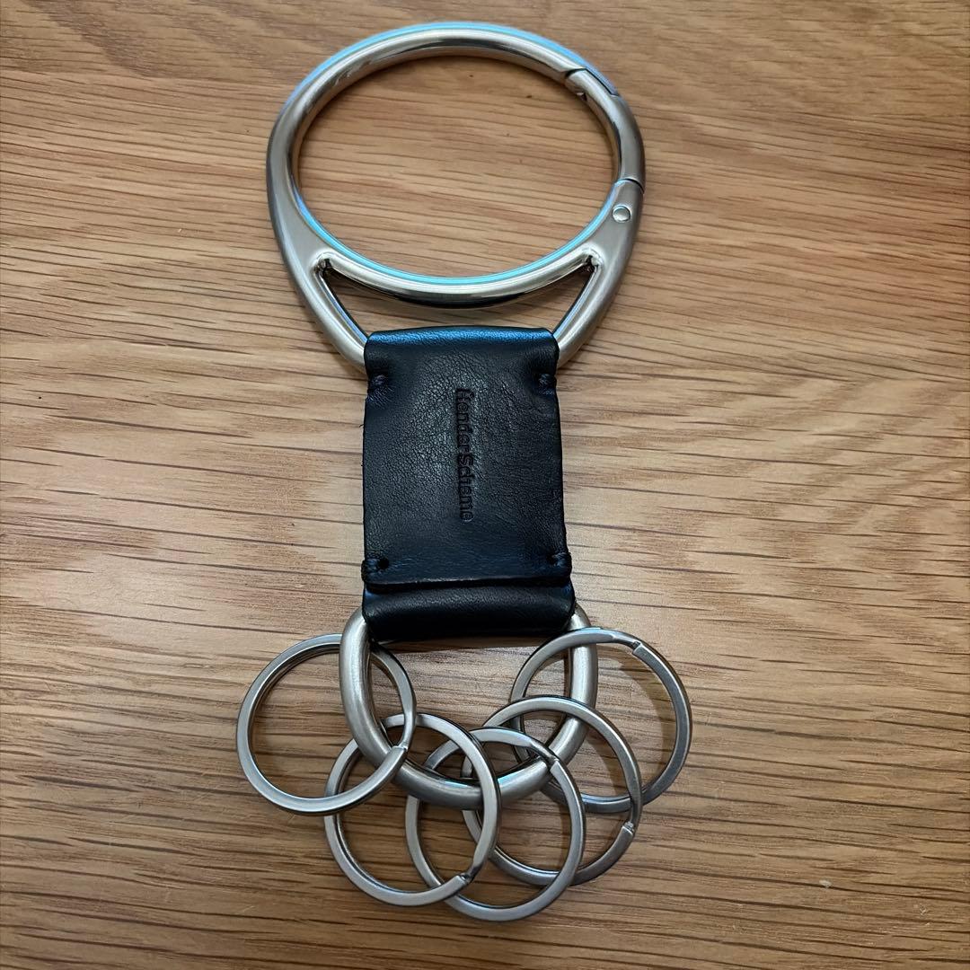 Hender Scheme キーフック シルバー/ブラック