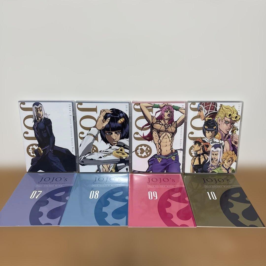 ジョジョの奇妙な冒険 黄金の風 Blu-ray 初回仕様版　全10巻セット