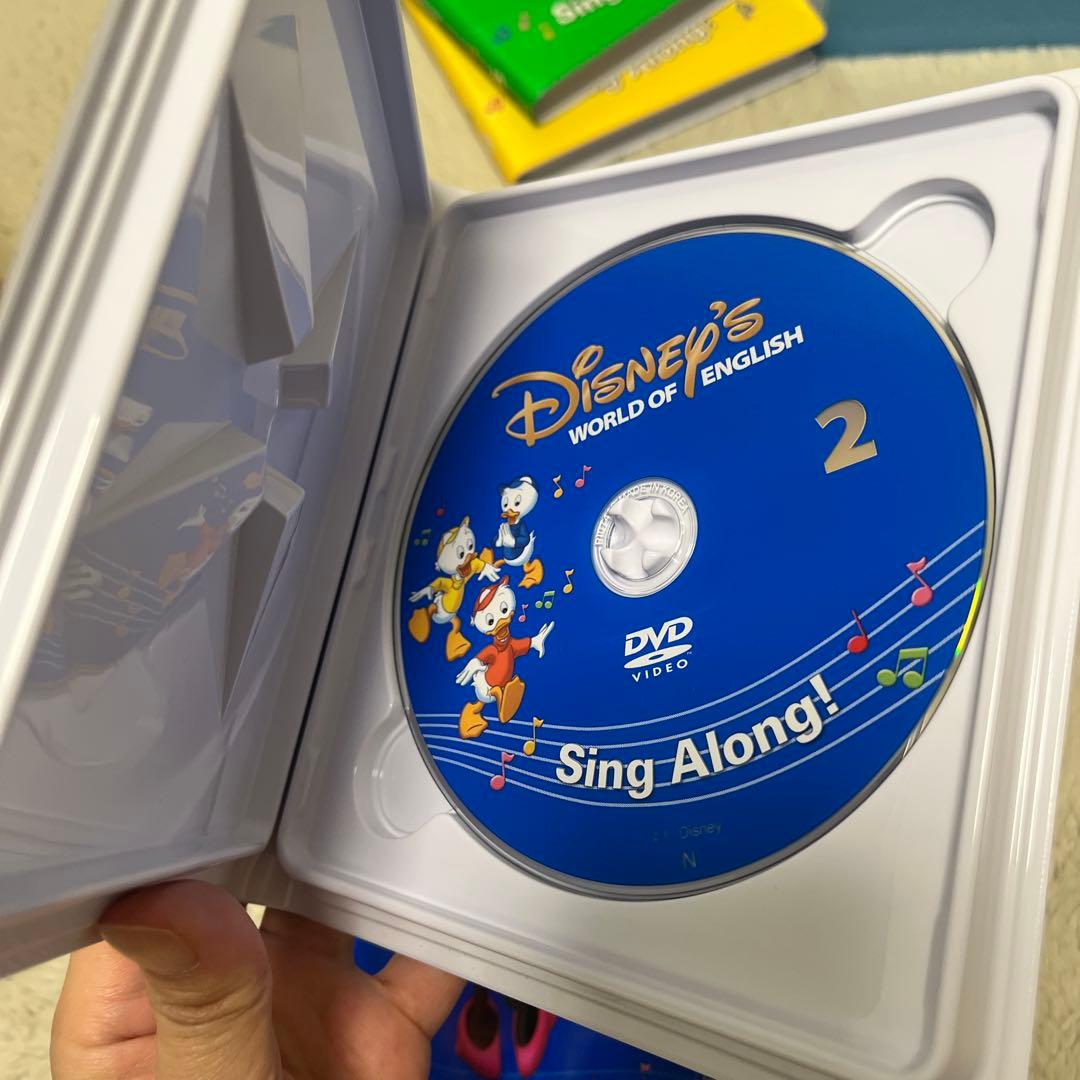 DWE ディズニー英語システム　シングアロングDVD美品