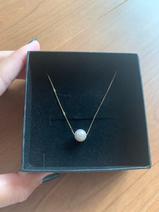 KAWASUMI あこや貝本真珠 K18 ネックレス