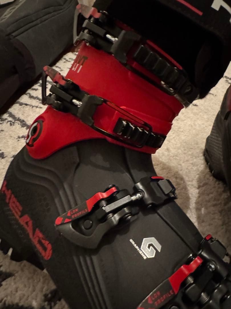 HEAD スキー用ブーツ ブラック/レッド 27/27.5 Form Fit