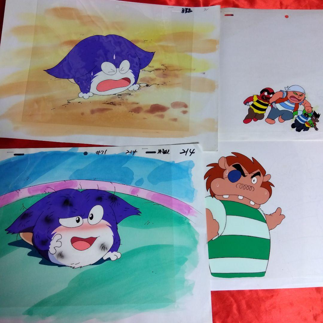 貴重当時物！モジャ公　セル画　まとめて　藤子不二雄