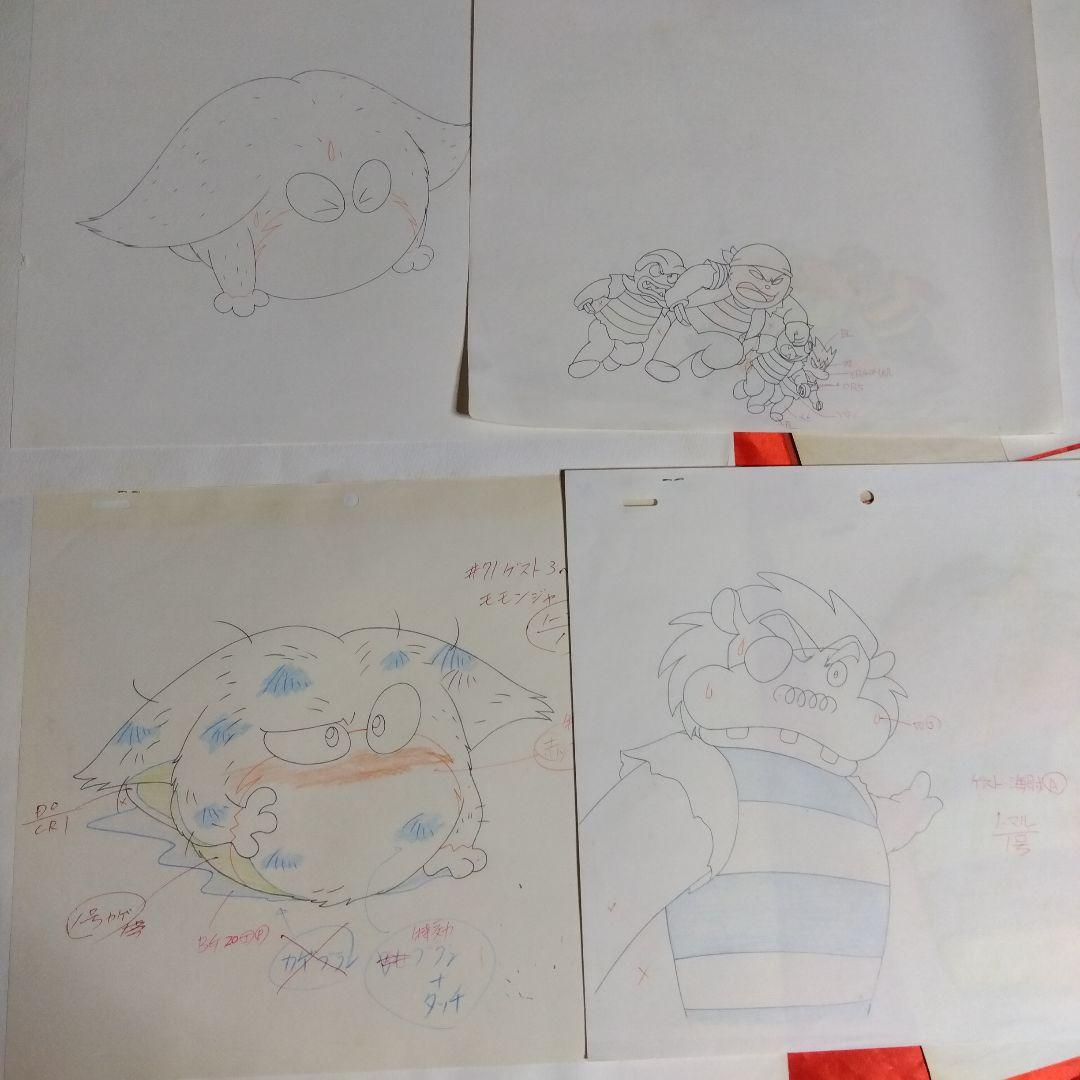 貴重当時物！モジャ公　セル画　まとめて　藤子不二雄