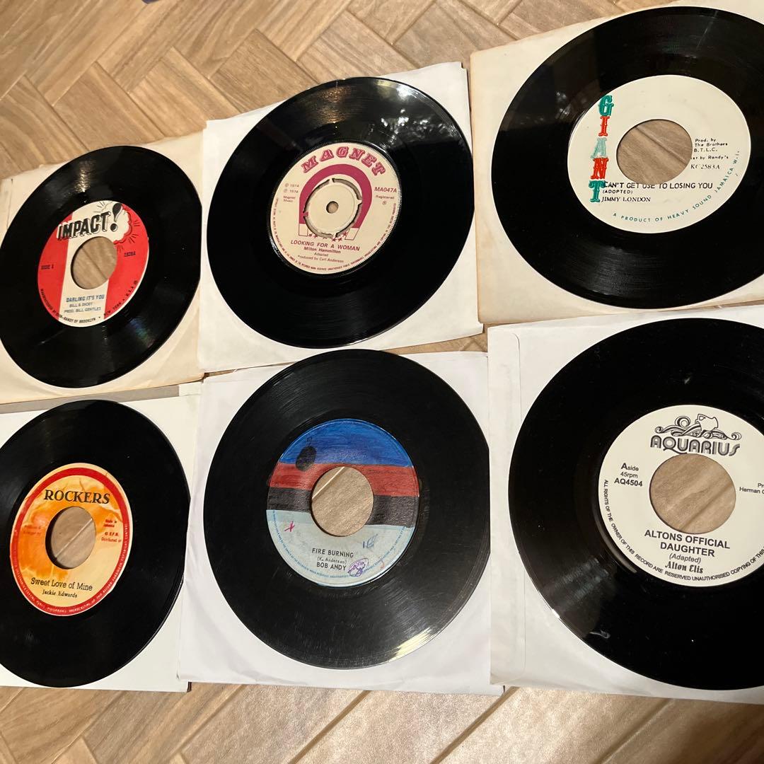 b*e様 レゲエ7インチレコードまとめ売り　70枚　良盤名曲多数！