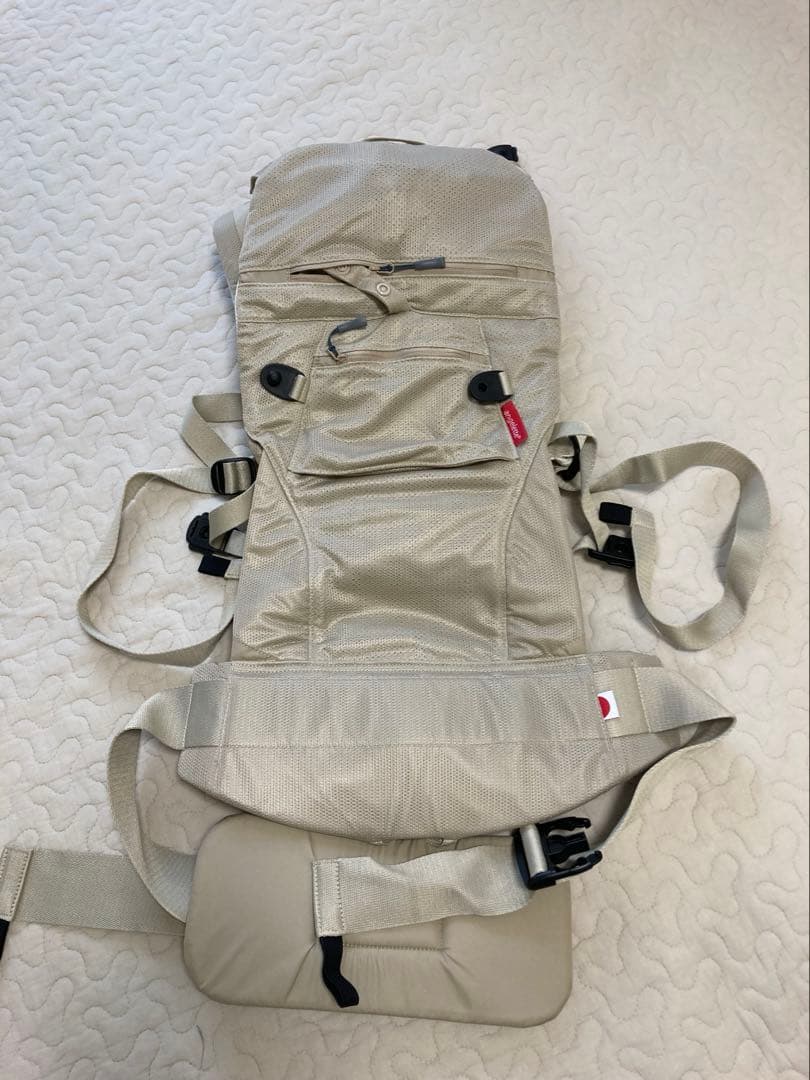【美品】　アンジェレッテ　ベビーキャリア抱っこ紐