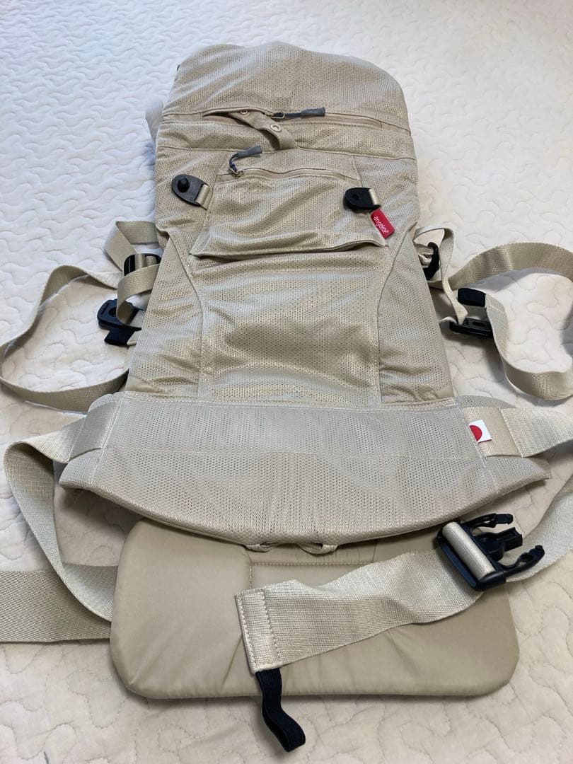 【美品】　アンジェレッテ　ベビーキャリア抱っこ紐
