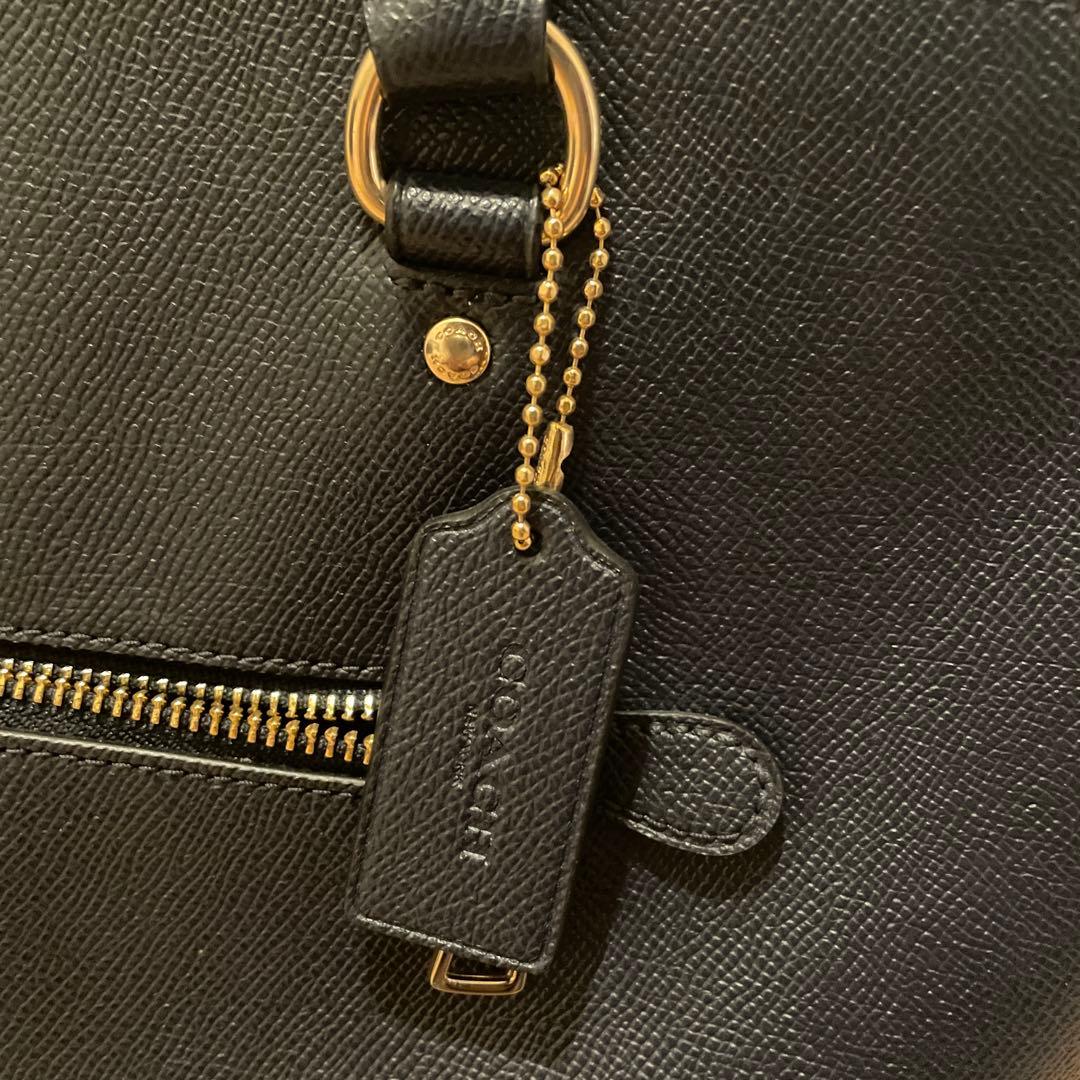 [お値下げ！美品]COACH ネイビー　紺　トートバッグ