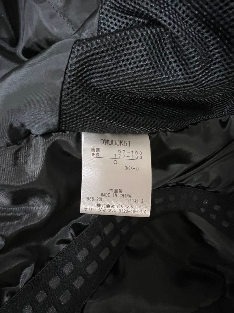 DESCENTE デサント Ｏ　ブラック