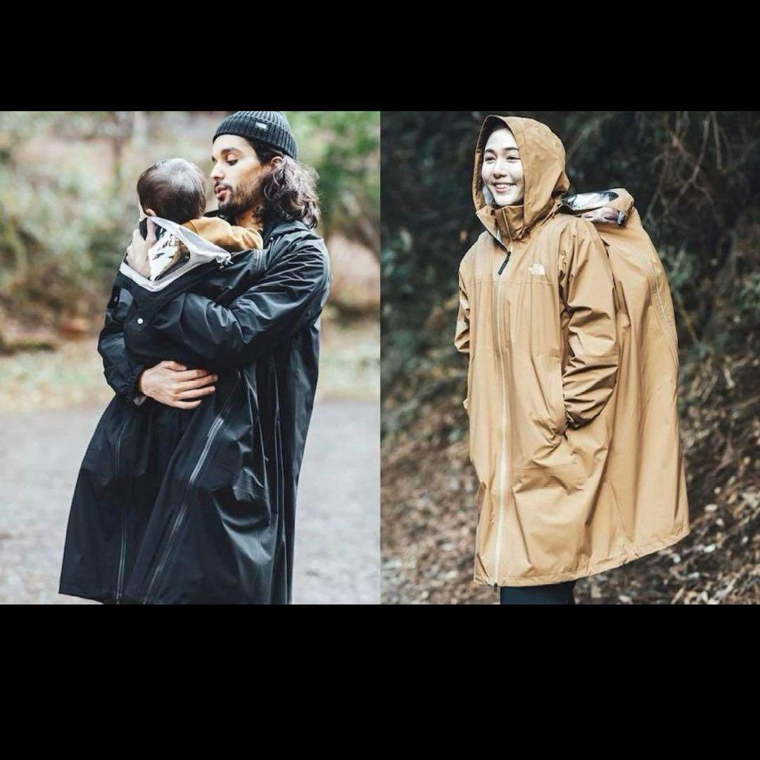 【未使用】ノースフェイス ピッカパック レインコート 3WAY ブラック S