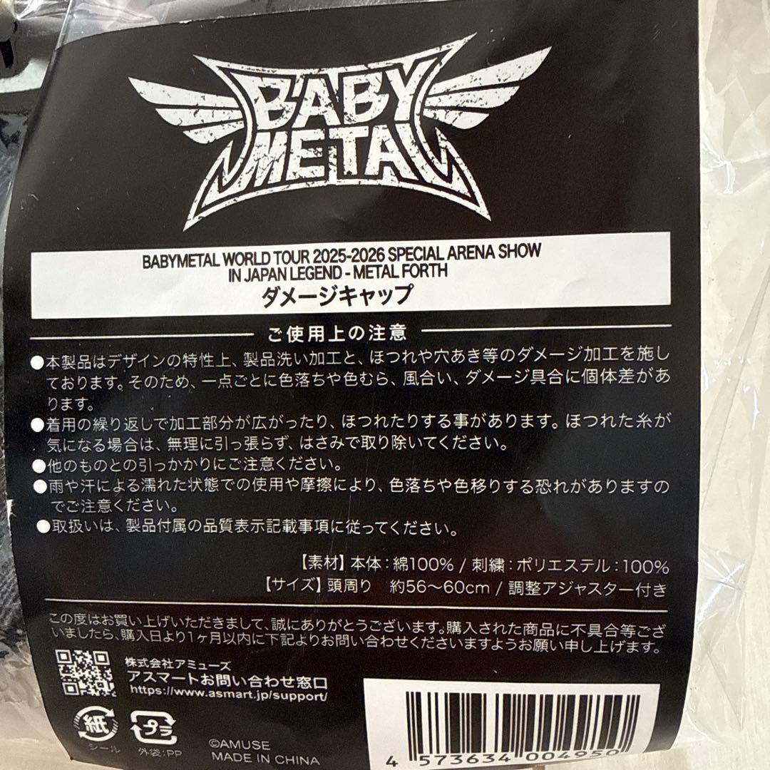 BABYL WORLD TOUR 2025-2026 ダメージキャップ