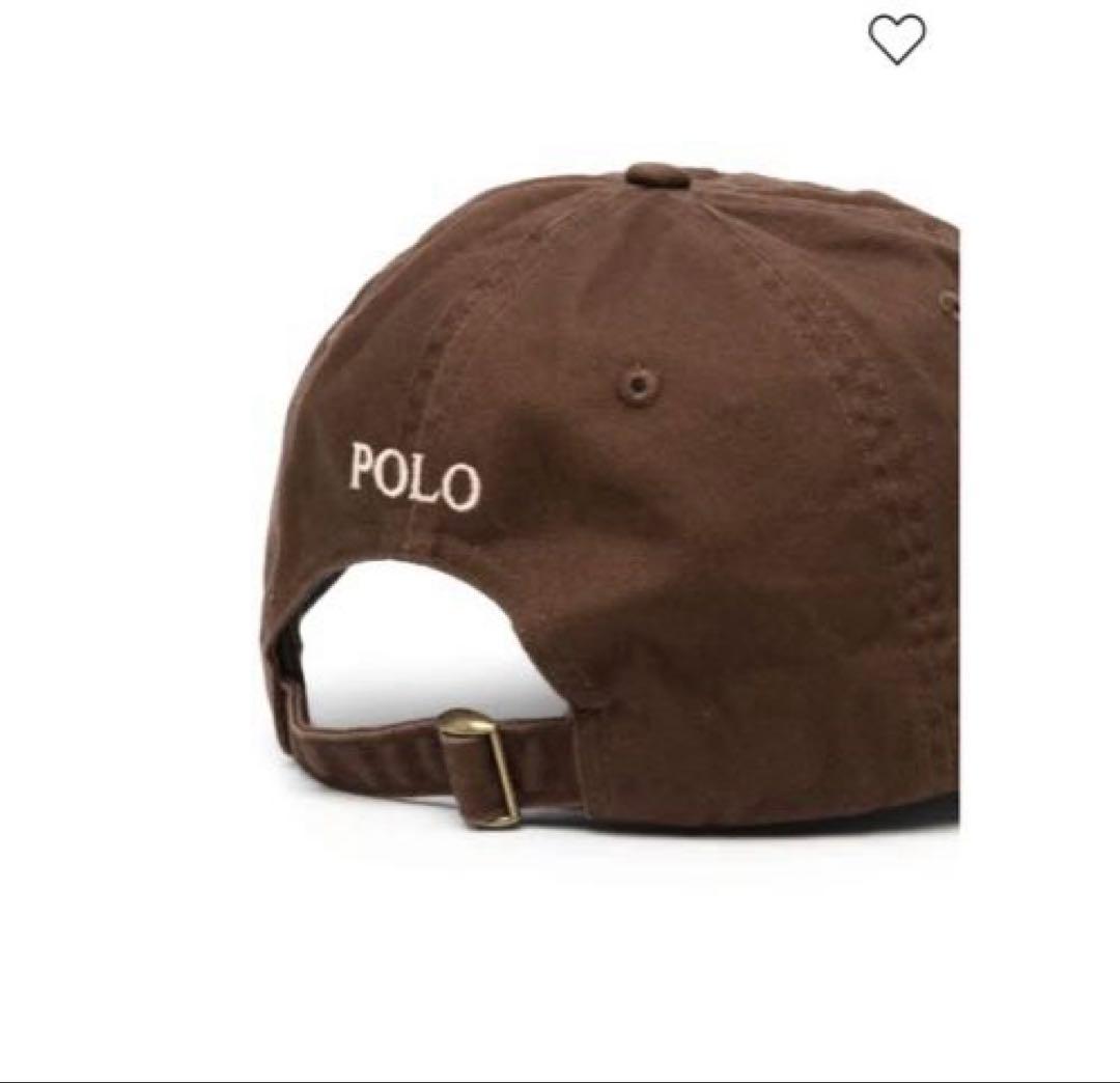 Polo Ralph Lauren ロゴ キャップ ブラウン