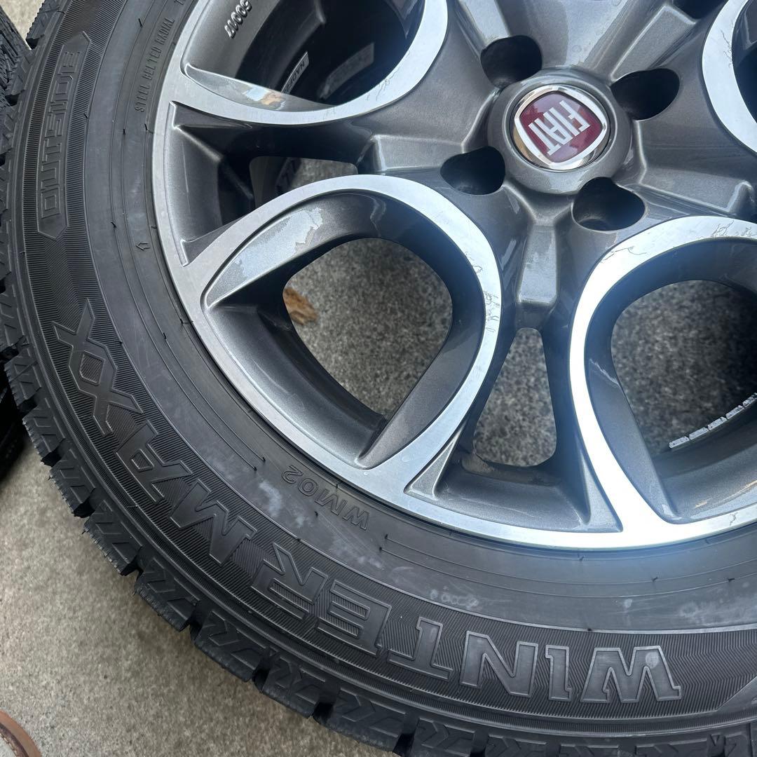 MAKアルミ ＆ スタッドレス 185/65R15　 フィアット用