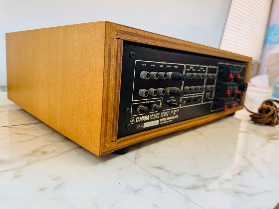 YAMAHA ヤマハ　CA-1000II プリメインアンプ レトロ　動作品