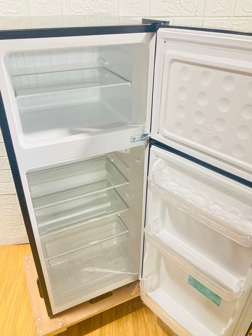 haier 冷蔵庫 JR-N130A 2021年製 ハイアール 2ドア ブラック