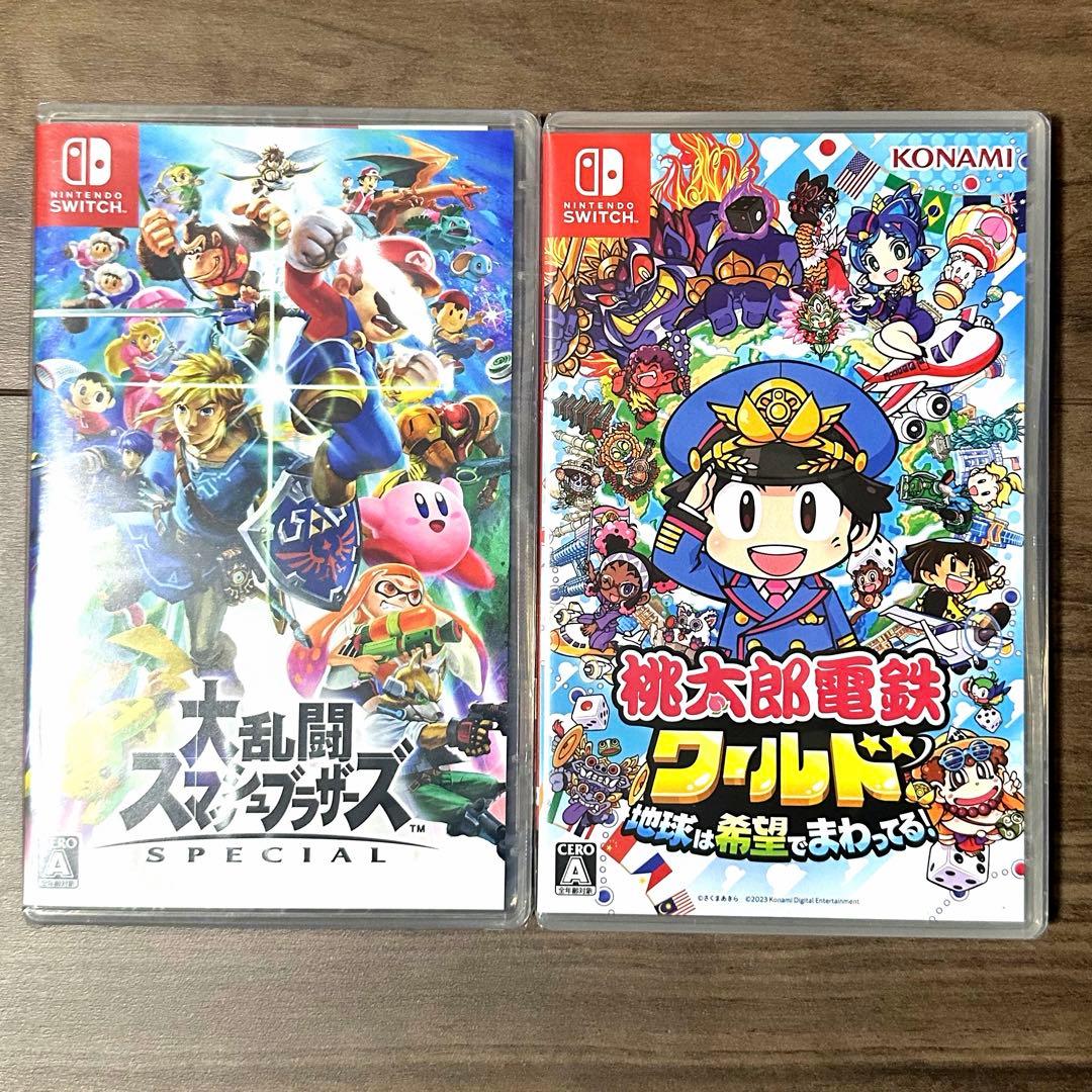 【2本セット】大乱闘スマッシュブラザーズSPECIAL + 桃太郎電鉄