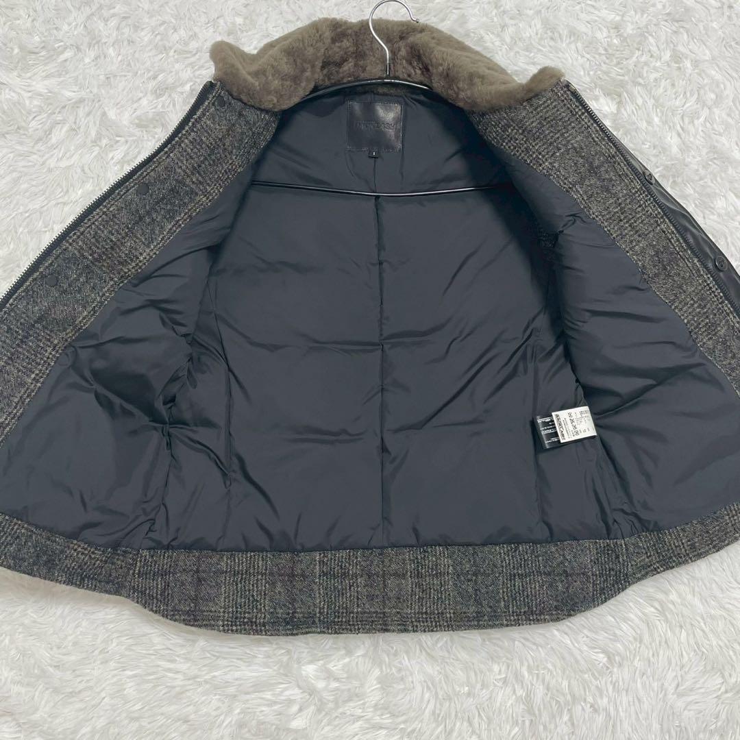 希少 ISAMU KATAYAMA BACKLASH ダウンベスト 馬革 ホース