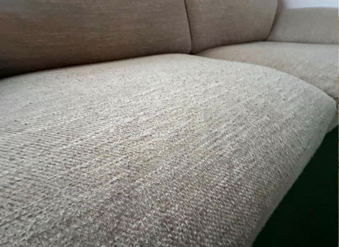 【送料込】ニトリ　3人掛け布張りソファ　Nポケット A13 DR-BE