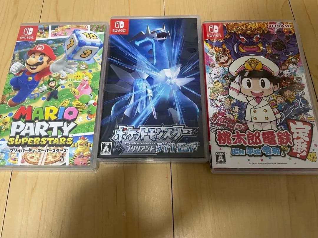 ・Nintendo Switch 本体 ・ゲームソフト3本付き