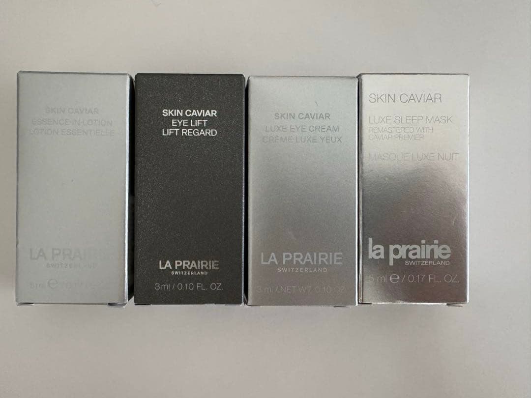 la prairie スキンキャビア サンプル 4点セット