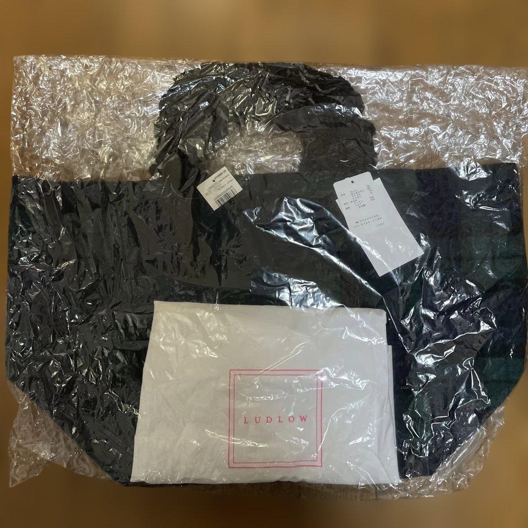 LUDLOW グレープハンドルトートバッグ　未使用