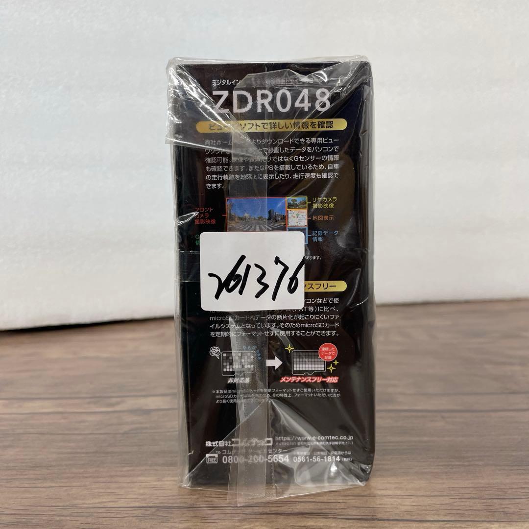 261376 コムテック ミラー型ドライブレコーダー ZDR048