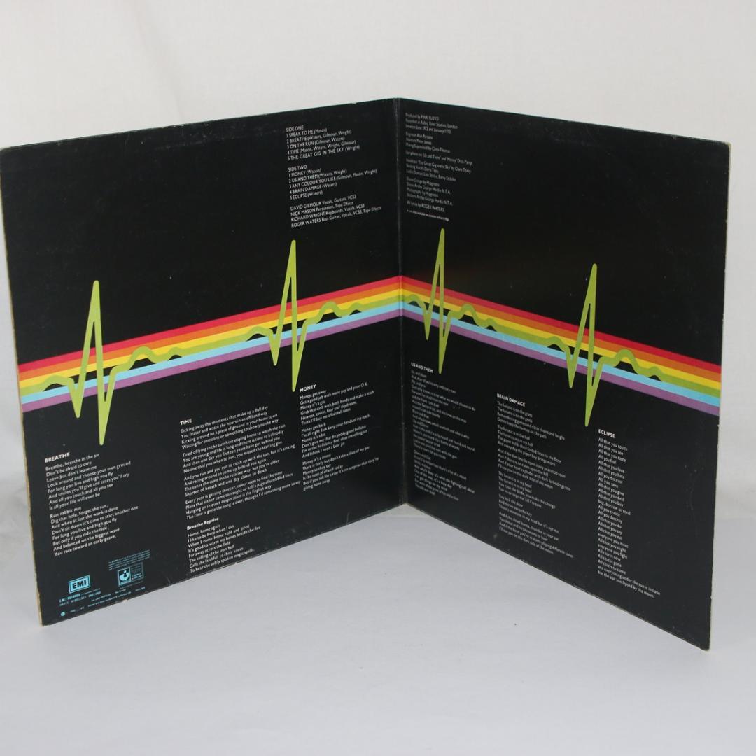 英LP Pink Floyd Dark Side Of The Moon UK盤